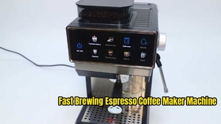 Εμπορική καφετιέρα εσπρέσο με αφρόγαλα | 20 Bar Easy Operation OEM