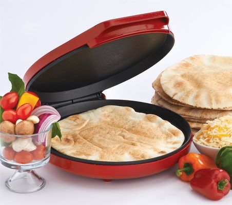 Anbolife 12 &quot;ηλεκτρική μηχανή πίτσα 1400w πολλαπλής λειτουργίας ηλεκτρική Μίνι μηχανή πίτσα μηχανή πίτσα