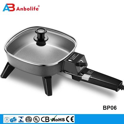 Ηλεκτρικό grill Anbo και τηγάνι πίτσα μη κολλητικό τηγάνι για μαγειρική