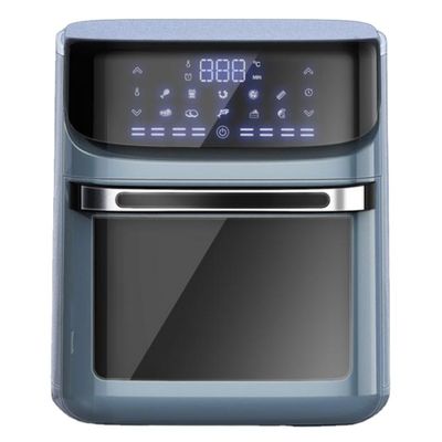 Χωρίς λάδι 8L 1800W ψηφιακό ανοξείδωτο χάλυβα Οικιακή χρήση αφής οθόνη αέρα ψήσιμο ατμό έξυπνο