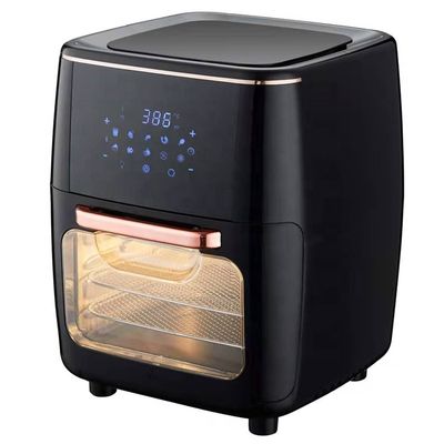 Χωρίς λάδι 8L 1800W ψηφιακό ανοξείδωτο χάλυβα Οικιακή χρήση αφής οθόνη αέρα ψήσιμο ατμό έξυπνο
