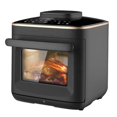 Ατσάλινο φρυγανάκι αέρα 1800W 12L 14L 24L ψηφιακό πίνακα ελέγχου