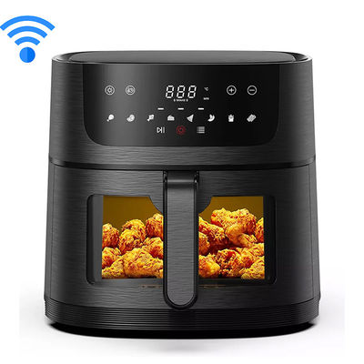 Ηλεκτρικό Wifi Tuya 3.5L 4L 5.5L 6.5L 8L 9L έξυπνο γυαλί χωρίς λάδι βαθύ τηγανητή