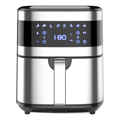 Ψηφιακό έλεγχο Anbolife 1800w 8L χωρητικότητα φρυγανιστής αέρα με οθόνη μενού LCD