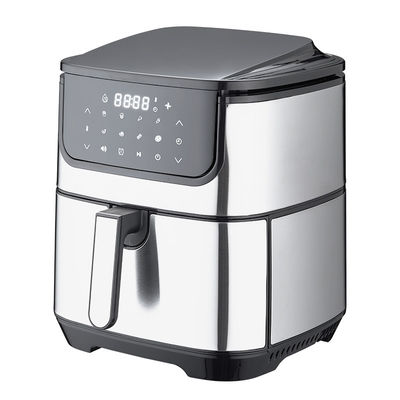 OEM 6L 8L Ατσάλινο ψηφιακό ψήσιμο αέρα 1800W