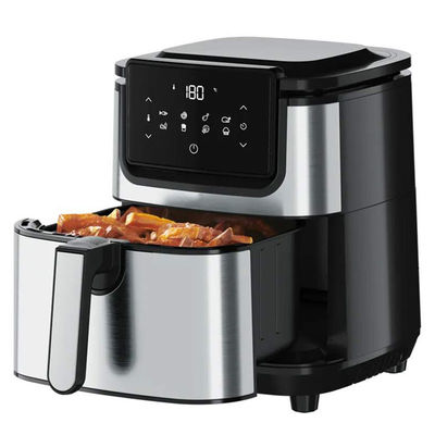 OEM 6L 8L Ατσάλινο ψηφιακό ψήσιμο αέρα 1800W