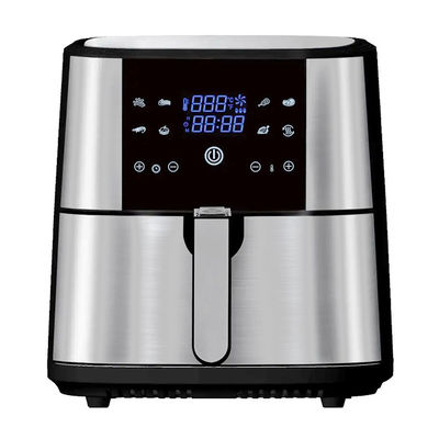 OEM 6L 8L Ατσάλινο ψηφιακό ψήσιμο αέρα 1800W