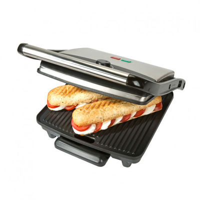 Κουμπάνια Ελέγχου Ηλεκτρικό Πρές Grill 2 Τυλιές Μίνι Αυτο Panini Με Υπερ-Αντικαρτικό Επιφάνεια