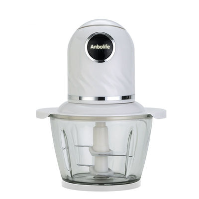 400W Μικρατήρας Chopper Επαγγελματική 2L Ατσάλινο Γυαλί Ηλεκτρικό Αλέξαντρο