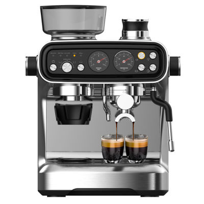 Επαγγελματική ηλεκτρική μηχανή καφέ Espresso ισχυρή αντλία πίεσης 15/20bar Cappuccino Latte Grinder από ανθεκτικό πλαστικό