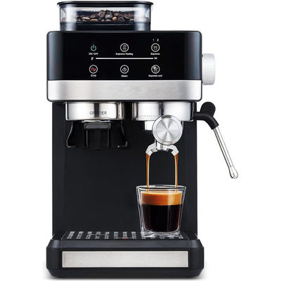 Επαγγελματική ηλεκτρική μηχανή καφέ Espresso ισχυρή αντλία πίεσης 15/20bar Cappuccino Latte Grinder από ανθεκτικό πλαστικό