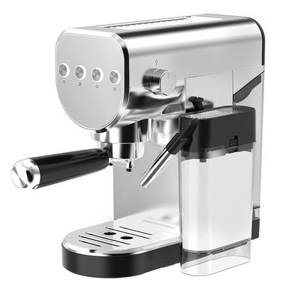 Ημιαυτόματη μηχανή καφέ Espresso με χειροκίνητο αφρό γάλακτος για latte cappuccino