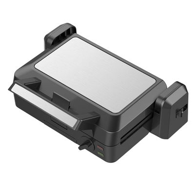1200W Αφαίρετο Grill Επικοινωνίας 3 Πλάκες 105 180 βαθμούς Ανοιχτή θερμοκρασία Ρυθμίστε το Κουμπί Ηλεκτρικό PTFE Αδιάβροχο Για Οικιακό BBQ