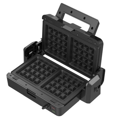 1200W Αφαίρετο Grill Επικοινωνίας 3 Πλάκες 105 180 βαθμούς Ανοιχτή θερμοκρασία Ρυθμίστε το Κουμπί Ηλεκτρικό PTFE Αδιάβροχο Για Οικιακό BBQ