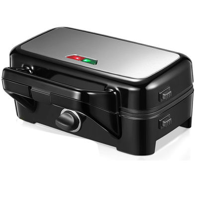 2 Τυλιές Deep Xxl Grill Sandwich Maker Ρυθμίσιμος έλεγχος θερμοκρασίας Αφαίρετος πηγής ηλεκτρικής ενέργειας Ptfe Οικιακή χρήση
