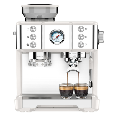 Anbolife Full Function Espresso Coffee Machines 20bar Powerful Pressure Pump Latte Cappuccino Digital Control Coffee Machine