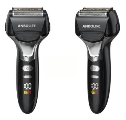 Φορητό ηλεκτρικό ξυράφι για άνδρες με μπαταρία 1000mAh USB επαναφορτιζόμενο ξυράφι από φύλλο για ταξίδια και καθημερινή χρήση