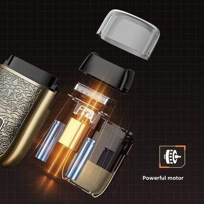 Επαγγελματική Ηλεκτρική Ξυριστική Μηχανή Ανδρών με Μπαταρία 500mAh, Λεπίδες από Ανοξείδωτο Χάλυβα και Πλήρες Πλύσιμο Σώματος