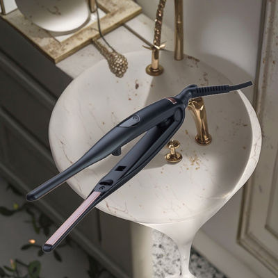 20W Διπλής Χρήσης Συσκευή για Μπούκλες και Ίσιωμα Μαλλιών με Έλεγχο Θερμοκρασίας 200-250°C και Διπλό Στυλ για Βρεγμένα και Στεγνά Μαλλιά