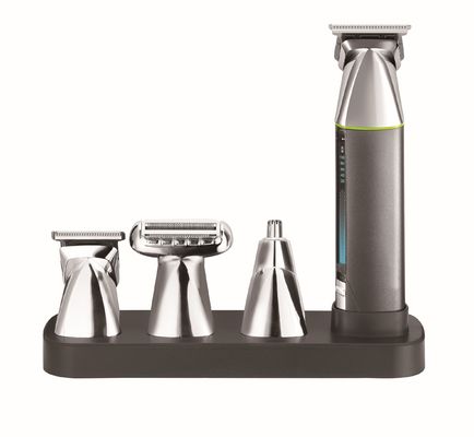 Ηλεκτρική κουρευτική μηχανή πολλαπλών λειτουργιών 5 σε 1 με μπαταρία 1200mAh και 1 έτος εγγύηση για γρήγορη φόρτιση και πλήρως πλενόμενο τριμάρισμα μαλλιών