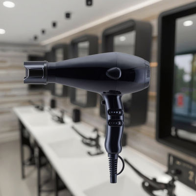 Επαγγελματικό πιστολάκι μαλλιών σαλόνι με ρυθμιζόμενο κινητήρα AC 220V-240V, 2 ρυθμίσεις ταχύτητας και 3 ρυθμίσεις θερμότητας