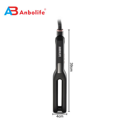 Ισιωτικό μαλλιών με κεραμικές πλάκες και ρυθμιζόμενη θερμοκρασία 120-210°C και περιστρεφόμενο καλώδιο 360°