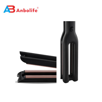 Ισιωτικό μαλλιών με κεραμικές πλάκες και ρυθμιζόμενη θερμοκρασία 120-210°C και περιστρεφόμενο καλώδιο 360°