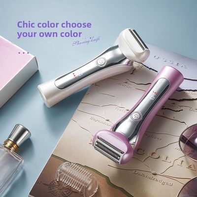 Ηλεκτρική ξυριστική μηχανή ANBOLIFE για γυναίκες με ψηφιακή οθόνη πλήρους σώματος και συσκευή αποτρίχωσης κάτω από τις μασχάλες