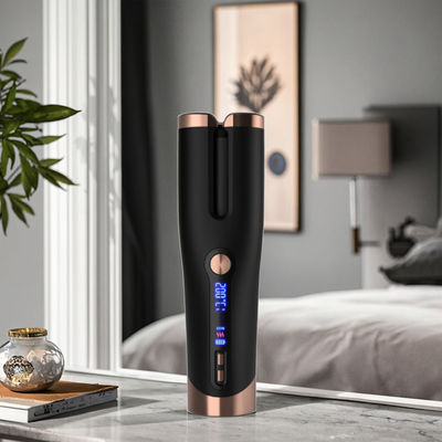 Ασύρματο Κεραμικό Αυτόματο Ψαλίδι Μαλλιών με 4 Ρυθμίσεις Θερμοκρασίας και Γρήγορη Θέρμανση για Όλους τους Τύπους Μαλλιών