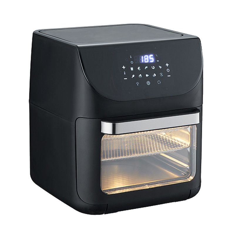 Χωρίς λάδι 8L 1800W ψηφιακό ανοξείδωτο χάλυβα Οικιακή χρήση αφής οθόνη αέρα ψήσιμο ατμό έξυπνο