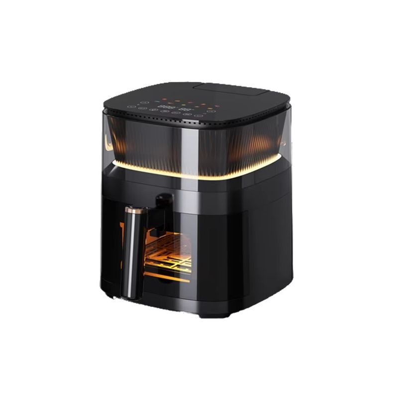 5L Ατσάλι ψηφιακό Touch Air Fryer Φούρνο Μικρό Smart Square Υγιές Ηλεκτρικό Air Fryer για το νοικοκυριό