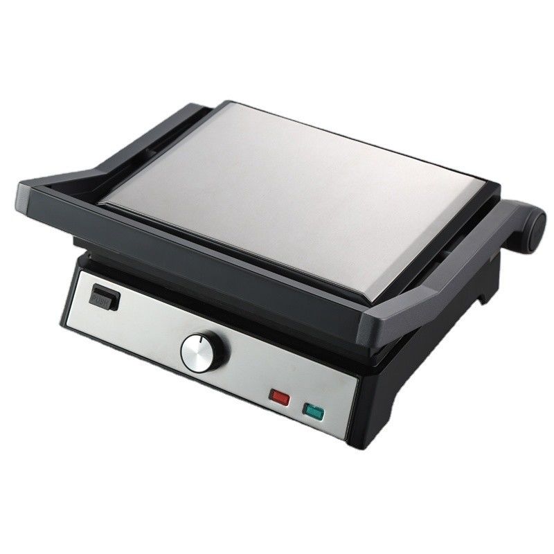 2000W Ηλεκτρικό Ψηφιακό Μεγάλο Επαφή BBQ Ακαπνιστικό Grill Οικιακή Μηχανή Μαγειρικής Αποσυναρμολογητέος 4/6 Τυλί Panini Maker