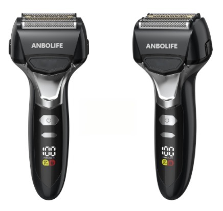 Φορητό ηλεκτρικό ξυράφι για άνδρες με μπαταρία 1000mAh USB επαναφορτιζόμενο ξυράφι από φύλλο για ταξίδια και καθημερινή χρήση