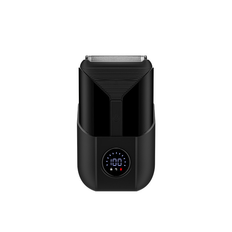 5V Ηλεκτρική Ξυριστική Μηχανή Διπλής Λεπίδας με Πλαστικό Κάλυμμα για Ξύρισμα Σώματος Ανδρών