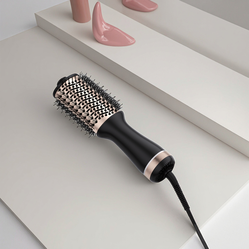 1200W Τιτανίου Ζεστή Αεροβουρτσάκια με 1 έτος εγγύηση και διπλή τάση για εύκολο στυλ μαλλιών