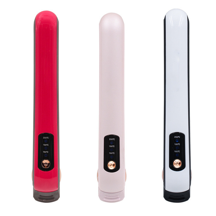 Σύνθετο ξύλο μαλλιών με εύρος θερμοκρασίας 160-200 ° C και 1 έτος εγγύηση Διπλό Χρησιμοποιούμενο Διευθέτημα Μαλλιών